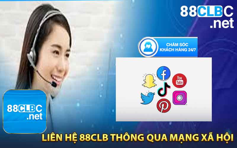 Liên Hệ Nhà Cái 88CLb Thông Qua Mạng Xã Hội